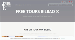 Desktop Screenshot of freetoursbilbao.com